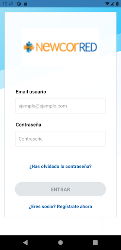 Android application NEWCORRED screenshort