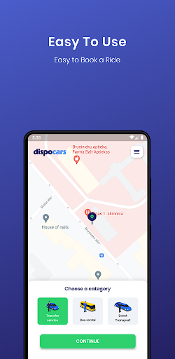 Android application DispoCars screenshort