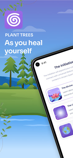 Android application Anzaro Quantum Healing screenshort
