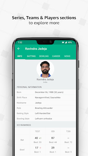 Cricbuzz - Live Cricket Scores - Sports - games