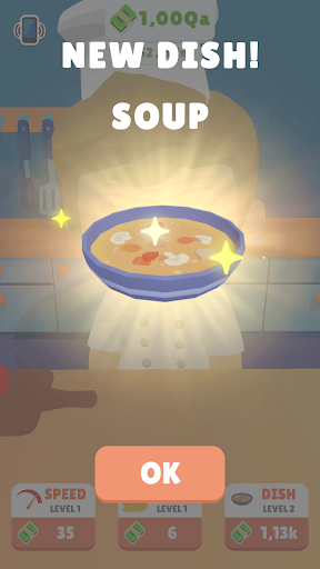 Android application Idle Chef screenshort