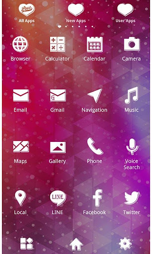 Cool Theme-Galaxy of Love- Screen 3