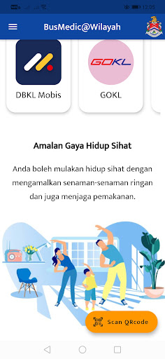 MyMedik@Wilayah Screen 3