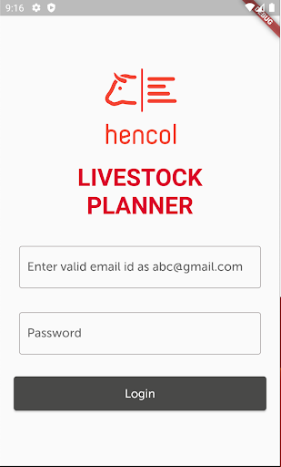 Android application LiveStock Planner screenshort