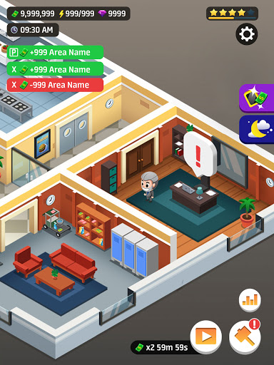 Idle Restaurant Tycoon - Kerajaan Restoran Memasak