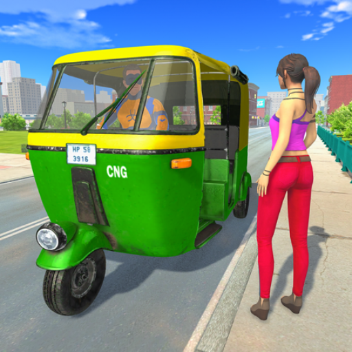 Tuk Tuk Rickshaw：Racing Games