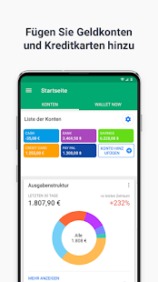 Wallet - Finanztraker Screenshot