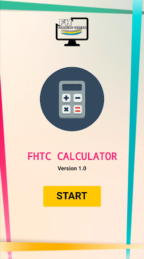 Android application FHTC CALCULATOR screenshort
