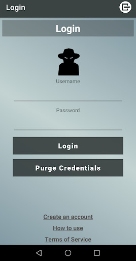 Android application Secure Communication screenshort