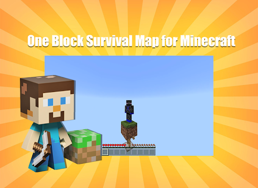 Android application One Block Survival Map for Min screenshort