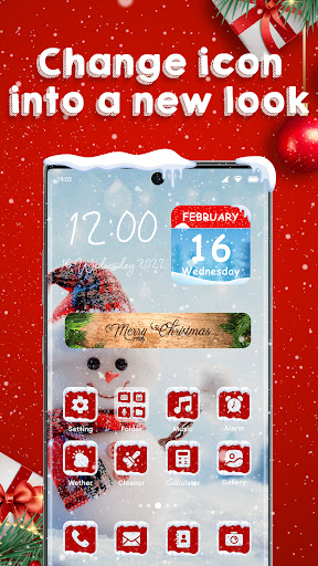 Christmas Theme: Icon Pack Screen 3