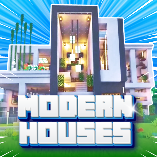 Casas modernas em minecraft - nossa casa de hj é essa , muito