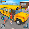 School Bus Coach Driving Game icon