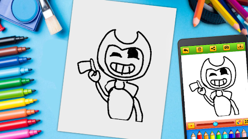 Download Coloring Books Of Bendy Free For Android Coloring Books Of Bendy Apk Download Steprimo Com