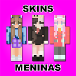 Cover Image of ダウンロード Skins Femininas para Minecraft PE 1.1 APK