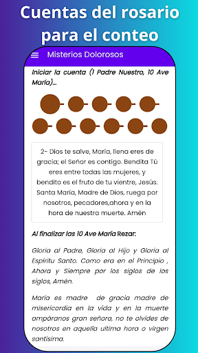 El Santo Rosario Catolico Guia Screenshot 3 - AppWisp.com