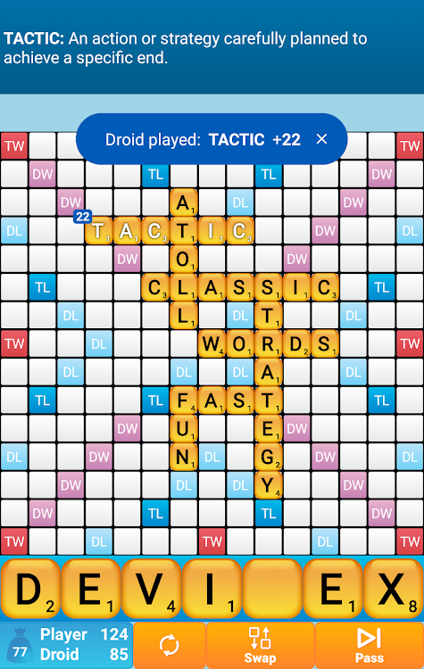 Classic Words Solo - New - (Android)
