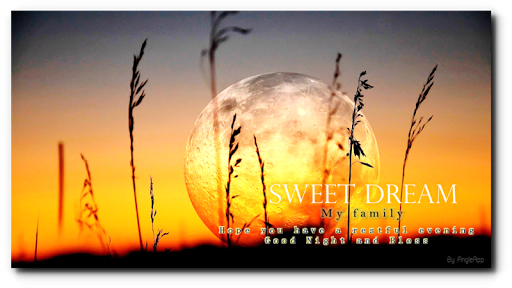 Good Night Phrases sweet dream Screen 2