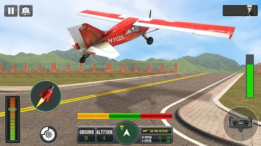 игра-симулятор полет пилота 3d