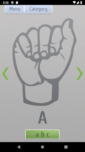 ASL American Sign Language Screen 2