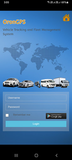 Android application OronGPSNetPro screenshort