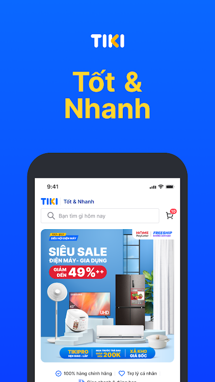Tiki - Tốt & Nhanh - 4.145.0 - (Android)