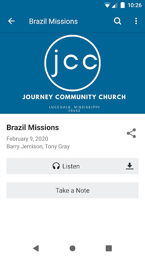 Journey Church - Lucedale Screen 3