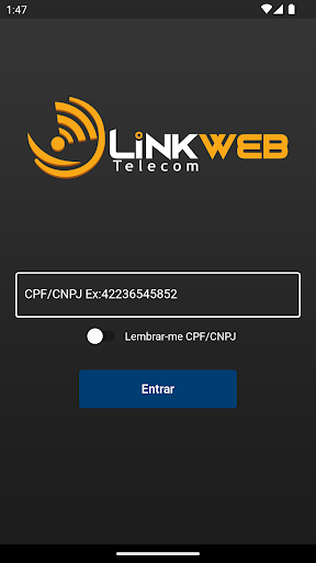 Android application Link Web screenshort