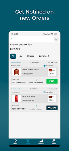 Fahari Commerce Screen 3