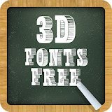 3D Fonts Free icon
