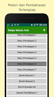 Belajar Bahasa Arab Praktis Screenshot