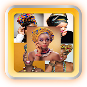 African Head Wrap Ideas  Icon