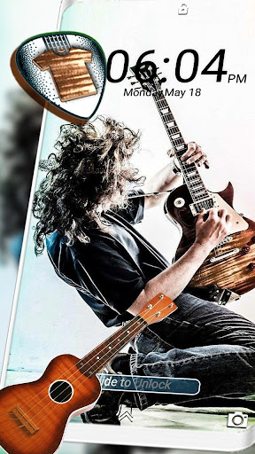 Guitar Rockstar Launcher Theme Screen 3