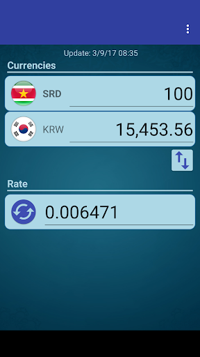 KRW Won x Surinamese Dollar Screen 2