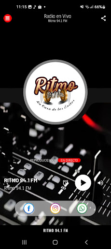 Ritmo 94.1 FM Screen 2