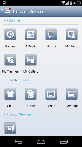 Handcent Classic Skin Screenshot 4 - AppWisp.com