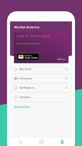 Android application 5àsec - Magasin screenshort
