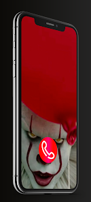 Screenshot 3 Fake call scary pennywise chat android