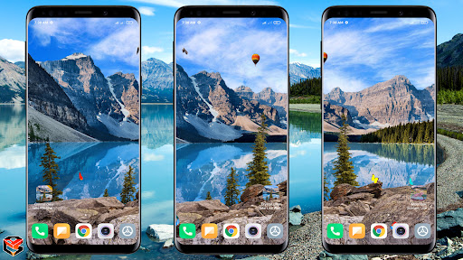 Android application Glitter Lake Live Wallpaper screenshort