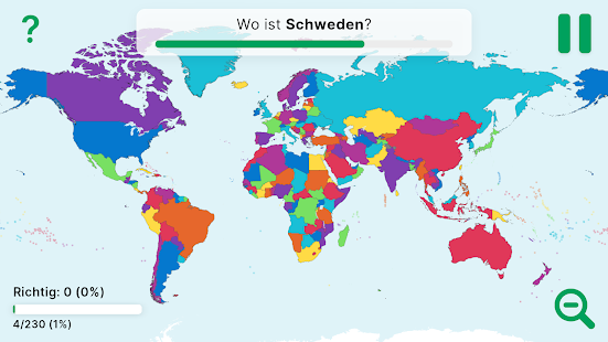 StudyGe－Weltkarte Geographie Screenshot