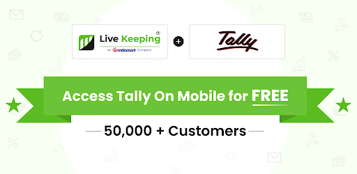 Android application Tally on Mobile - Livekeeping screenshort