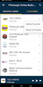 Pittsburgh Online Radio App -