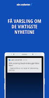 screenshot of ABC Nyheter
