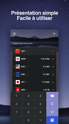 Aperçu de l'application
