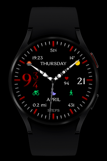 Android application Magic Watch Face Wear OS screenshort
