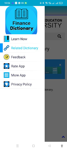 Finance Dictionary Screen 2