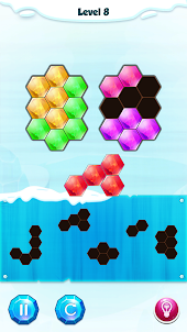 Hexa IceLand - puzzle game