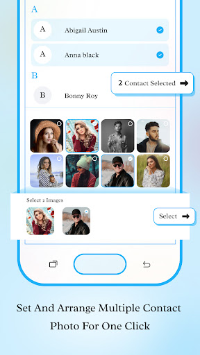 Multiple Contact Photo Changer Screen 2