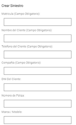 GesCliente Screen 2