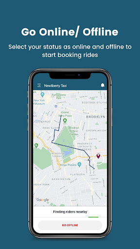 Android application NewLiberty Taxi Driver screenshort